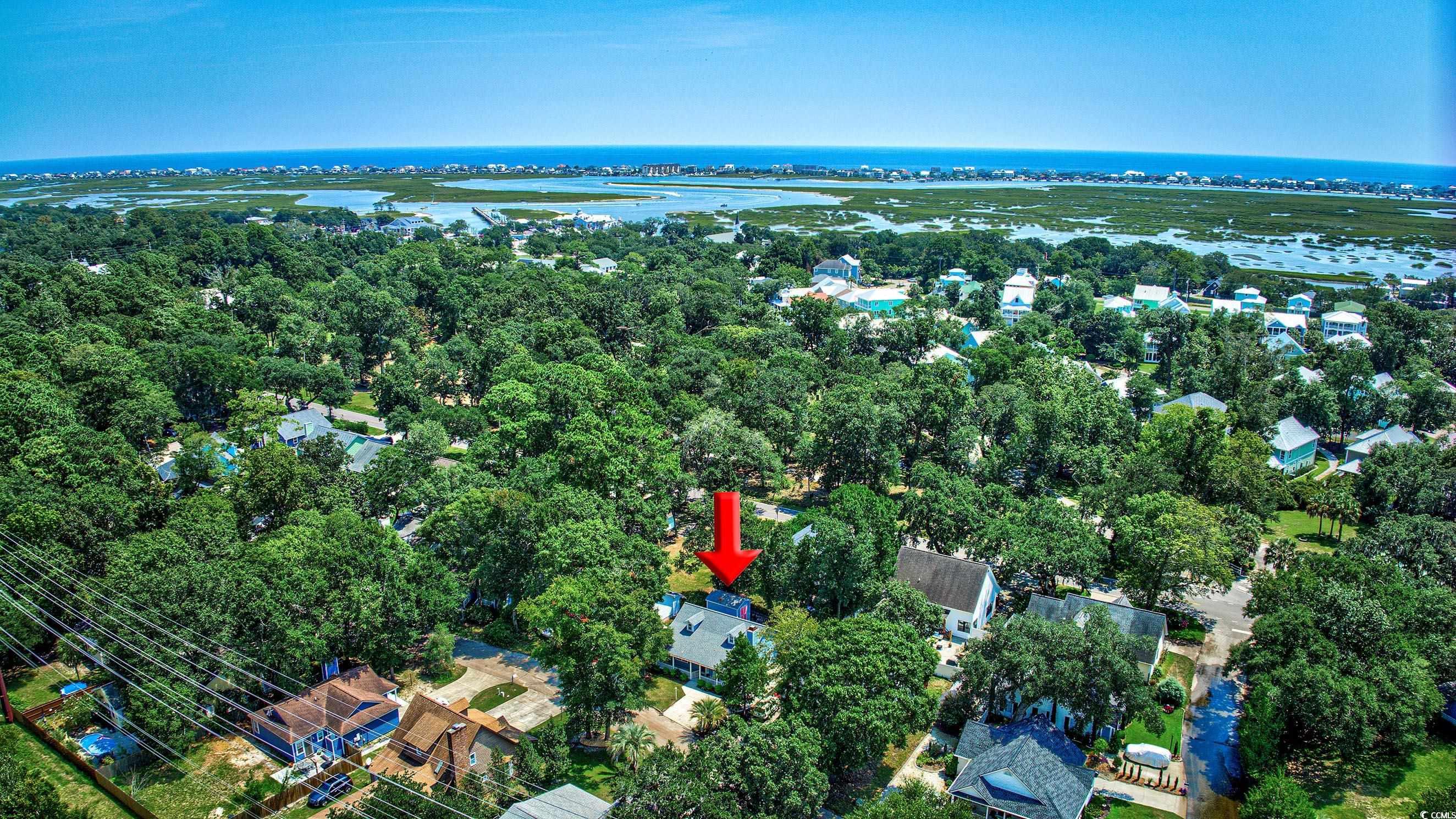 4261 Brook Drive Murrells Inlet, SC 29576 - Photo 28 of 39 Bird's eye view featuring a water view
