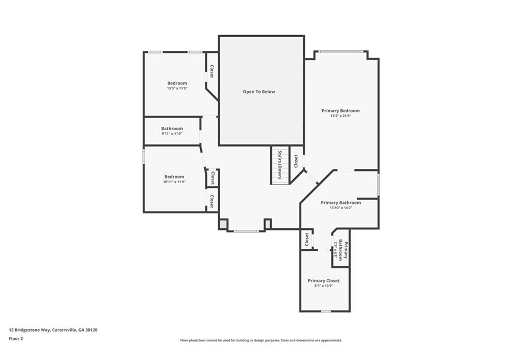 12 Bridgestone Way Cartersville, GA 30120 - Photo 35 of 46 a picture of floor plan
