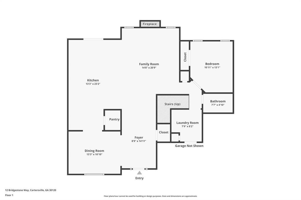 12 Bridgestone Way Cartersville, GA 30120 - Photo 36 of 46 a picture of a floor plan