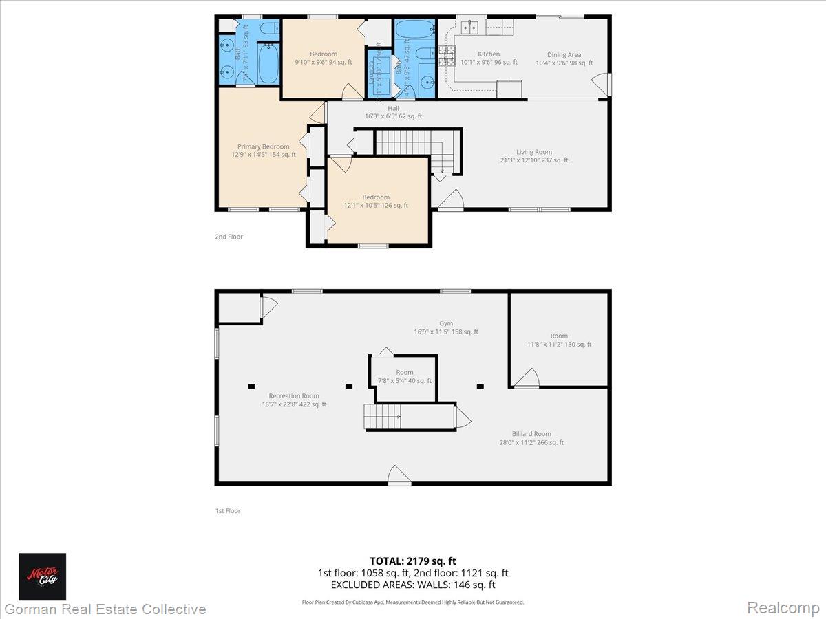 3457 West Burnside Road Columbiaville, MI 48421 - Photo 45 of 45 View of home floor plan