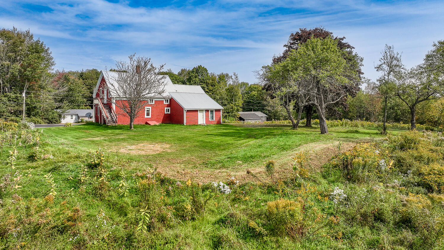 1079 Belfast Road Knox, ME 04986 - Photo 5 of 49 Backside of Home from Field