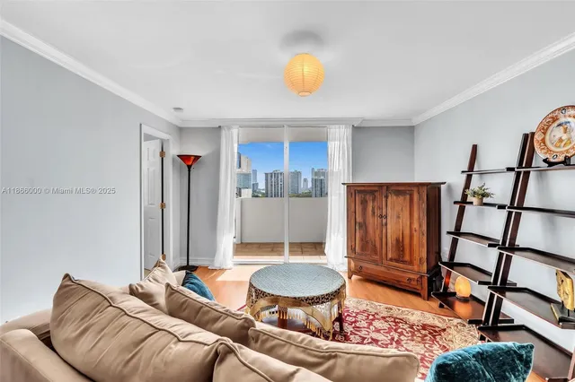 a view of a living room