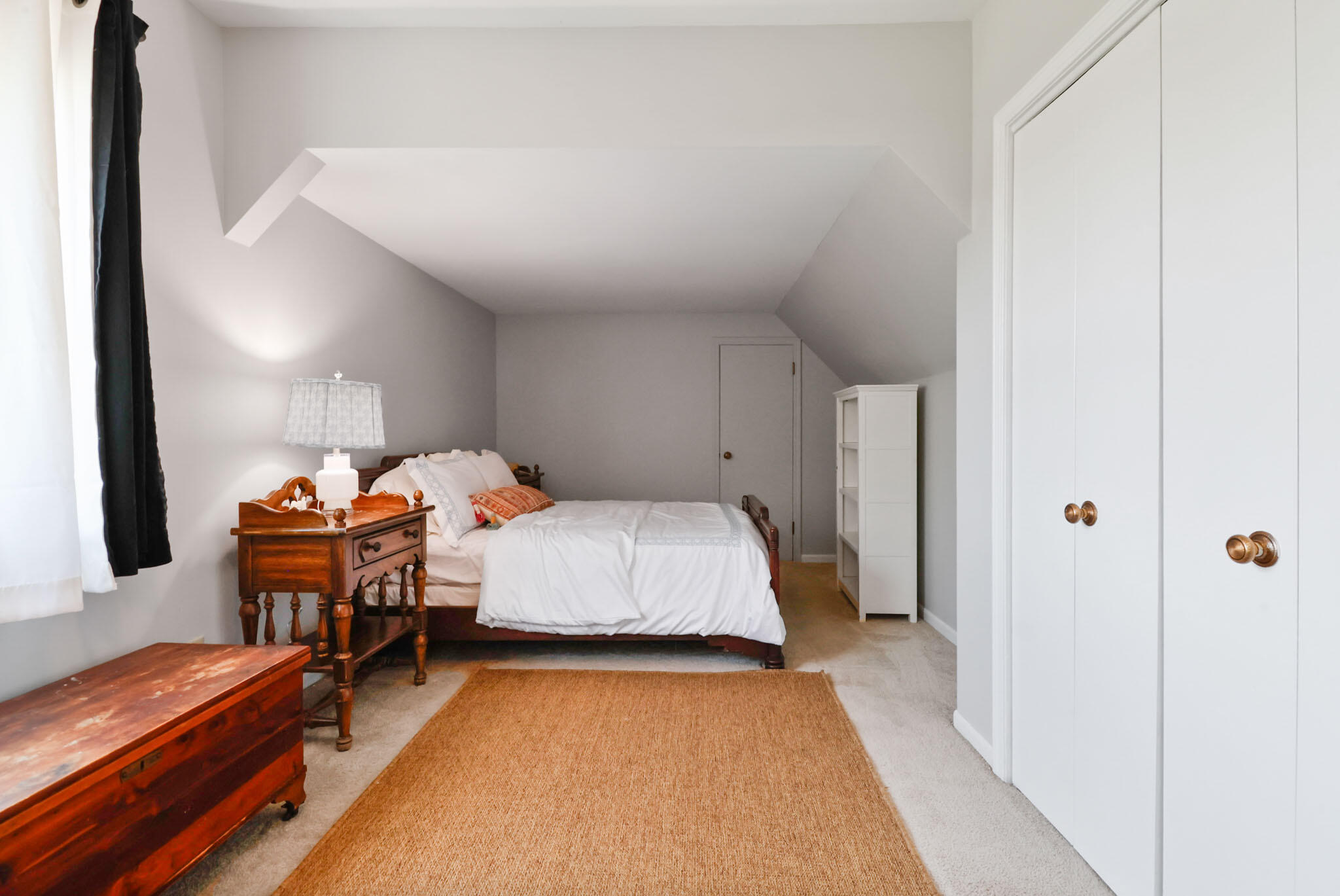 12819 Grant Street Crown Point, IN 46307 - Photo 20 of 42 a bed room with a bed and a chair