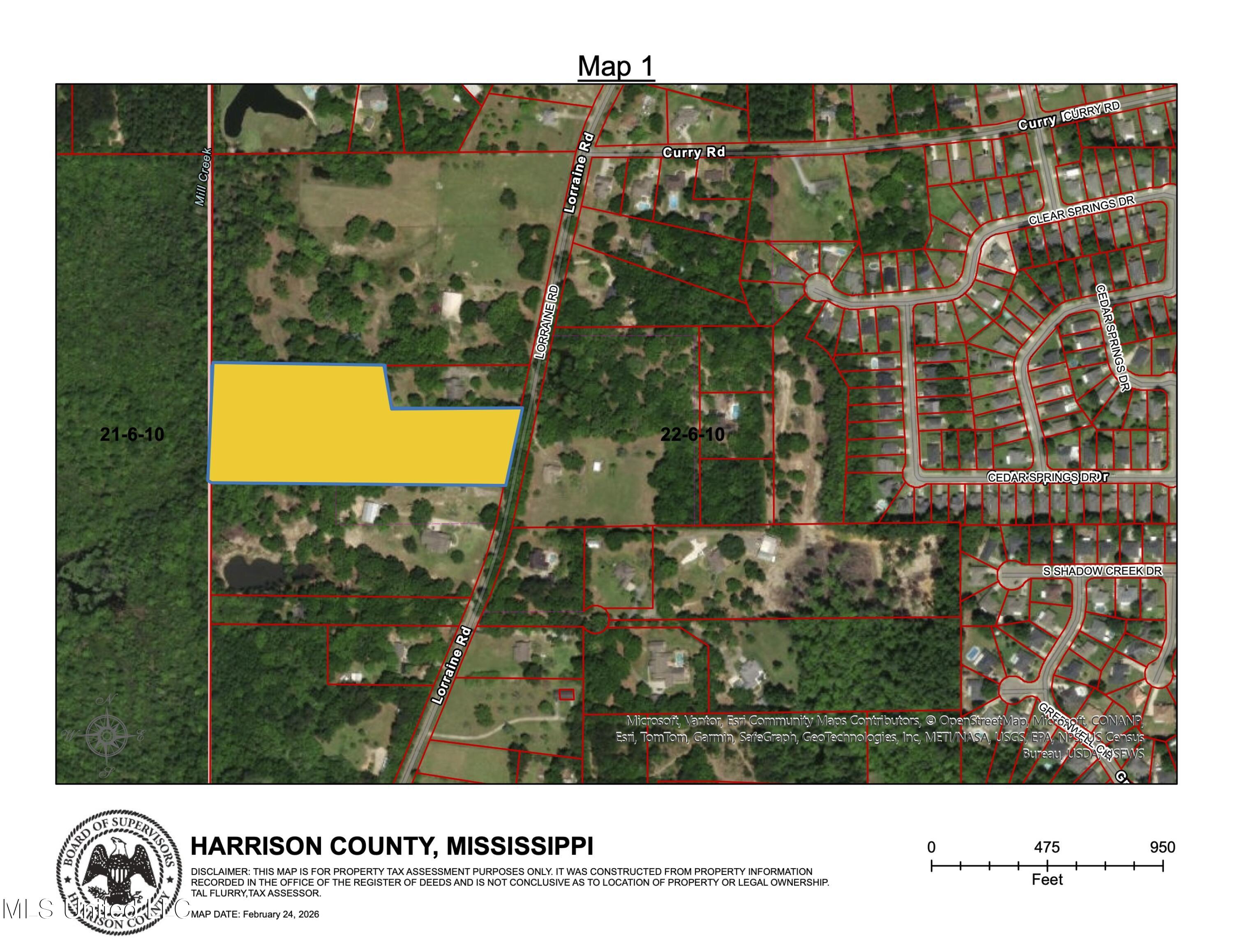 15173 Lorraine Road Biloxi, MS 39532 - Photo 26 of 26 Map 1