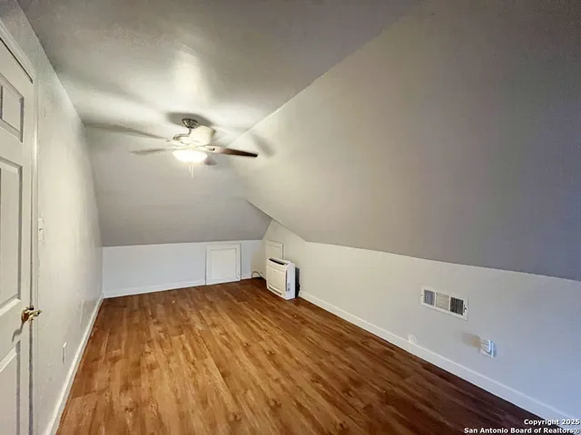 wooden floor in an empty room