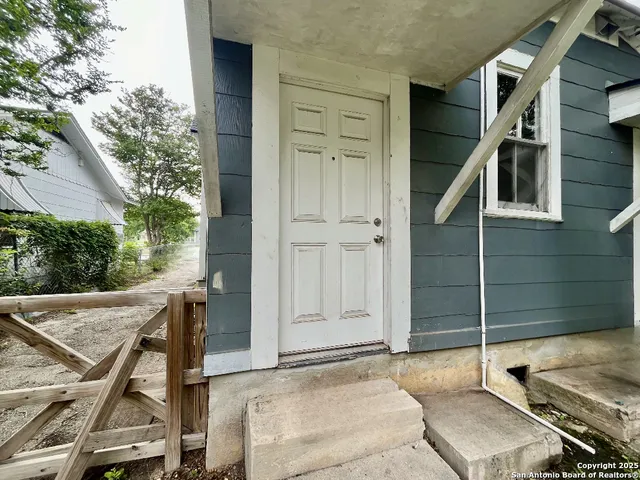a view of an outdoor space with porch