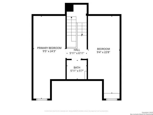 a picture of a room with a bench and a wooden floor