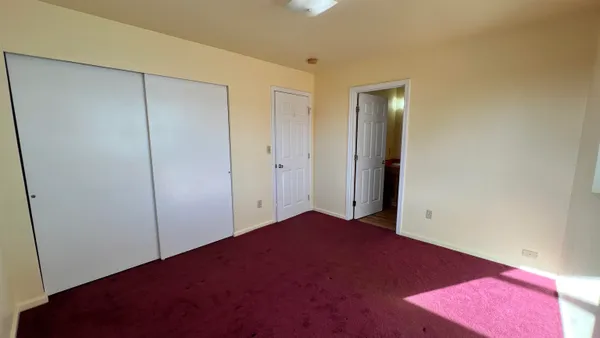 a view of empty room