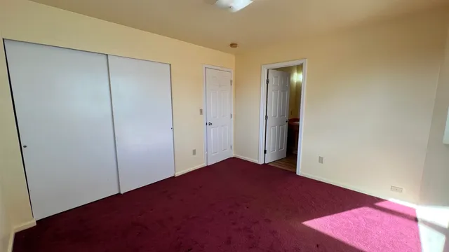 a view of empty room