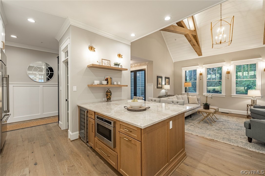 3508 Ormiston Grove Circle Henrico, VA 23233 - Photo 16 of 50 a kitchen with stainless steel appliances granite countertop a sink and stove