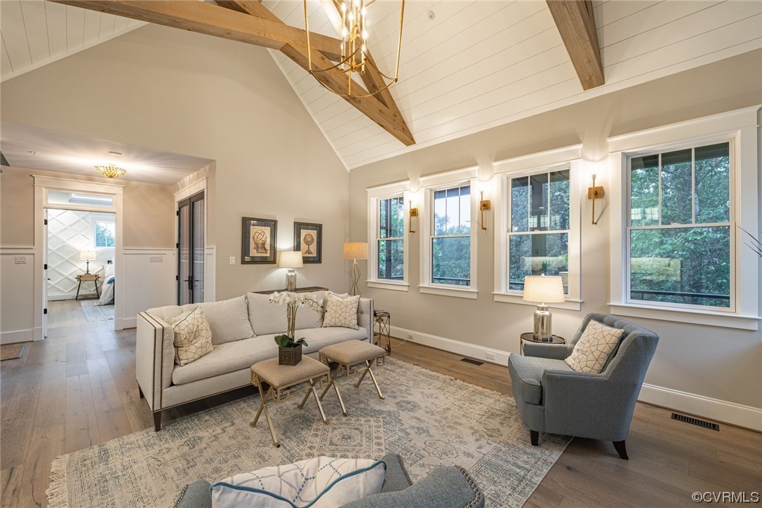3508 Ormiston Grove Circle Henrico, VA 23233 - Photo 19 of 50 a living room with furniture and large windows