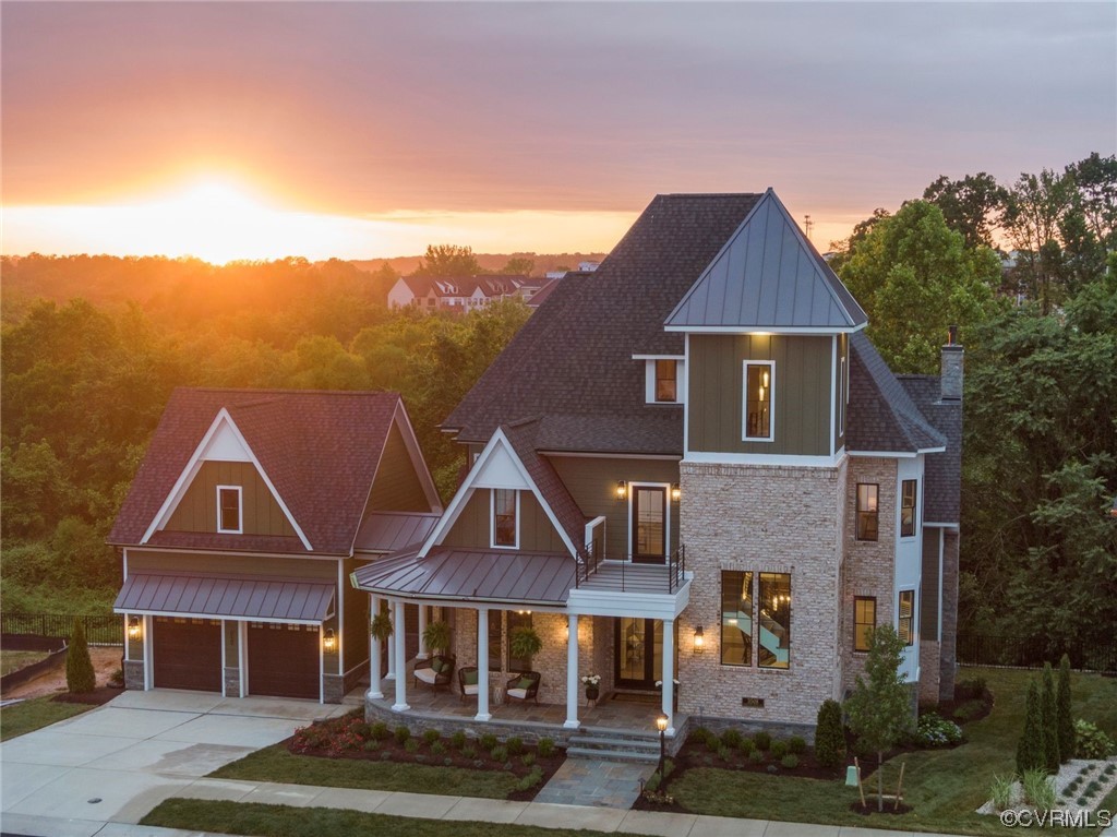 3508 Ormiston Grove Circle Henrico, VA 23233 - Photo 3 of 50 a front view of a house with a yard