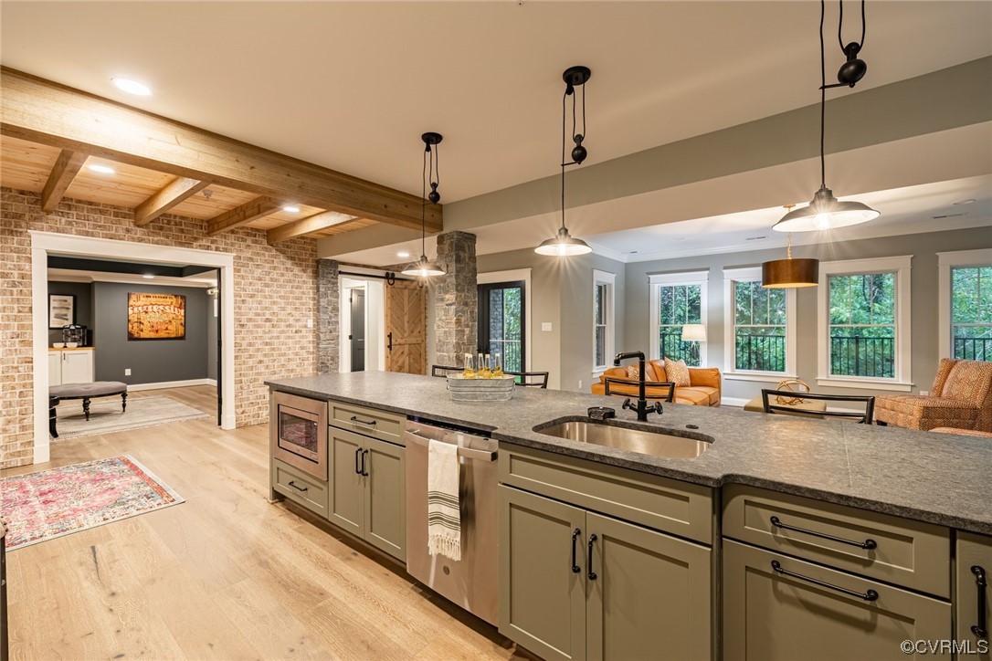 3508 Ormiston Grove Circle Henrico, VA 23233 - Photo 45 of 50 a kitchen with lots of counter space windows and appliances