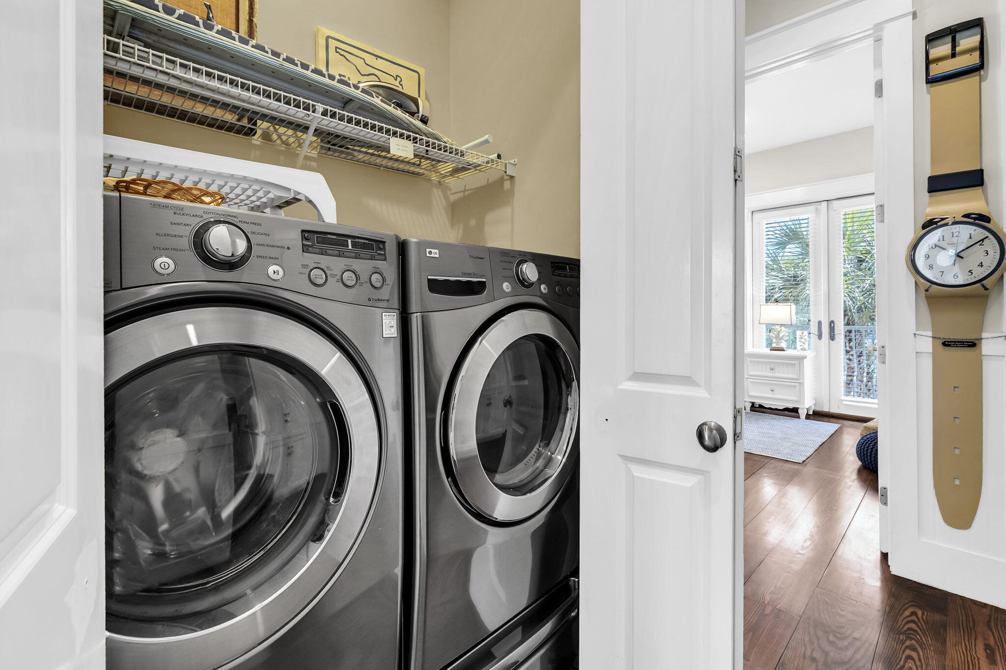 48 Cast Net Lane Seacrest, FL 32461 - Photo 29 of 41 a utility room with dryer and washer