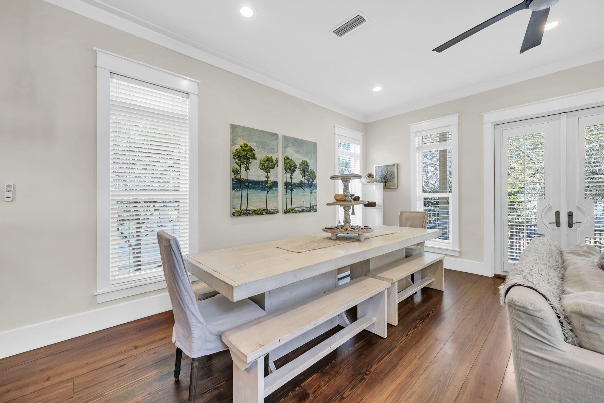 48 Cast Net Lane Seacrest, FL 32461 - Photo 5 of 41 a view of a dining room with furniture window and wooden floor