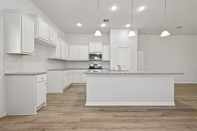 a view of small space with racks on the wall