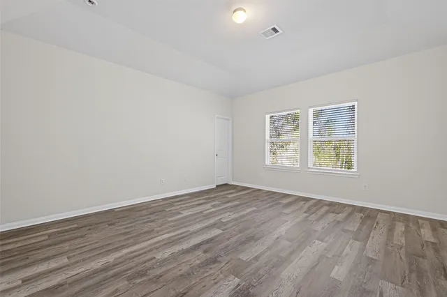 wooden floor in an empty room