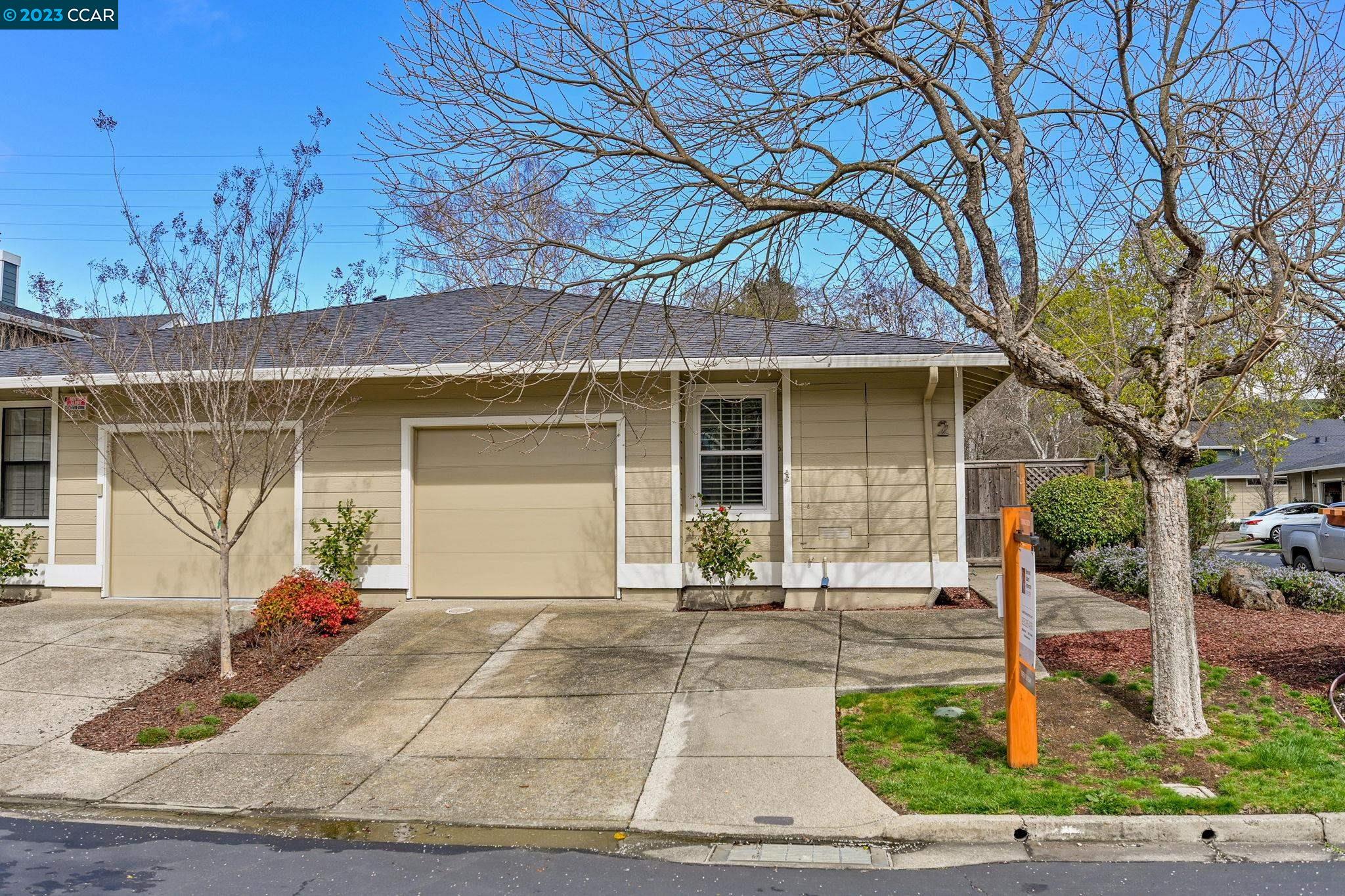 2 Benedita Place Moraga, CA 94556 - Photo 1 of 1 a front view of a house with garden