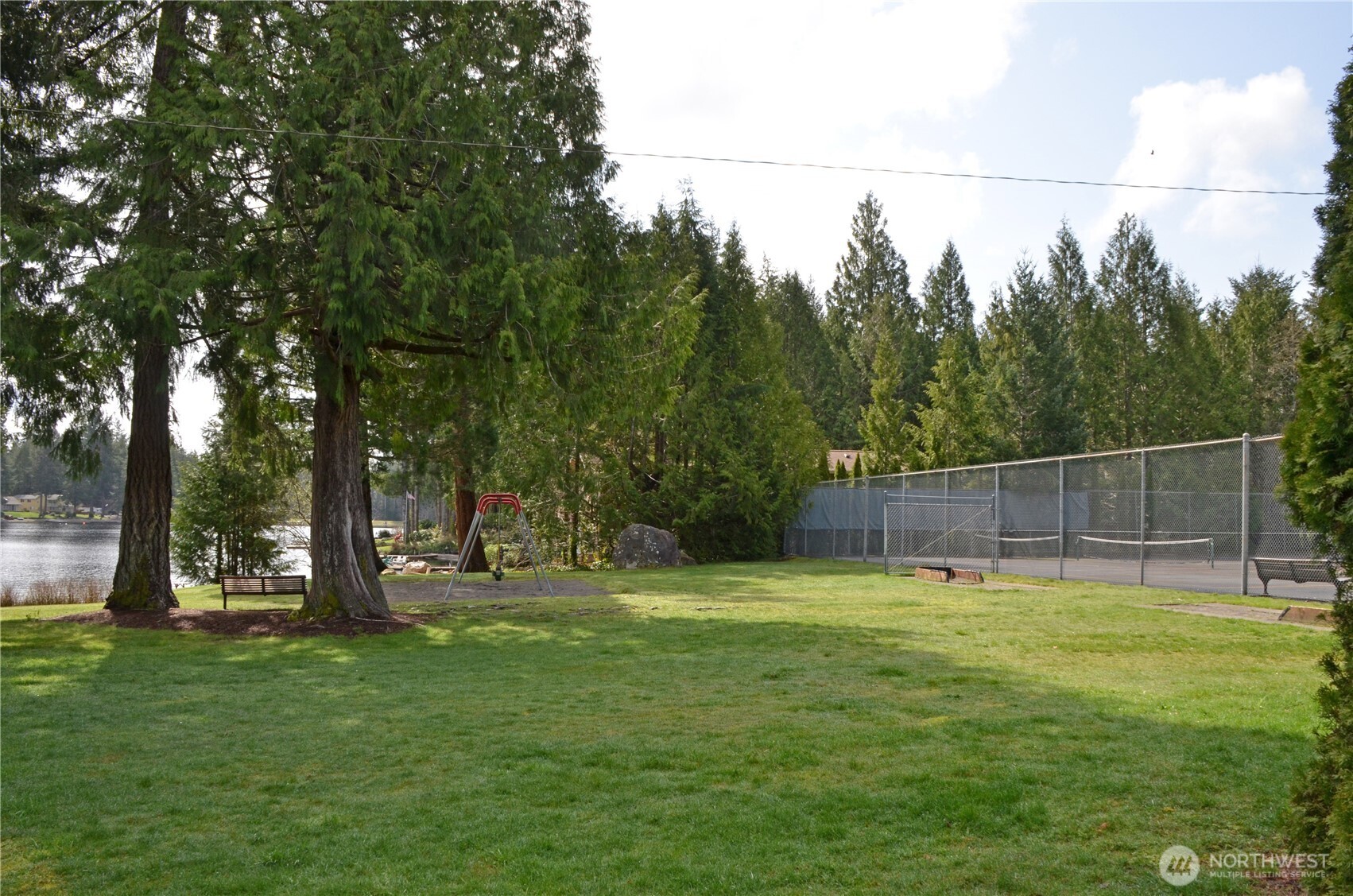 310 East Olde Lyme Road Shelton, WA 98584 - Photo 27 of 34 a view of a park with large trees