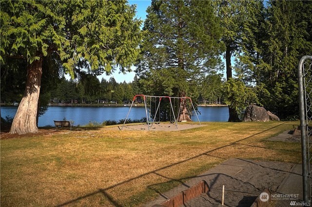 310 East Olde Lyme Road Shelton, WA 98584 - Photo 33 of 34 a view of back yard and basketball court
