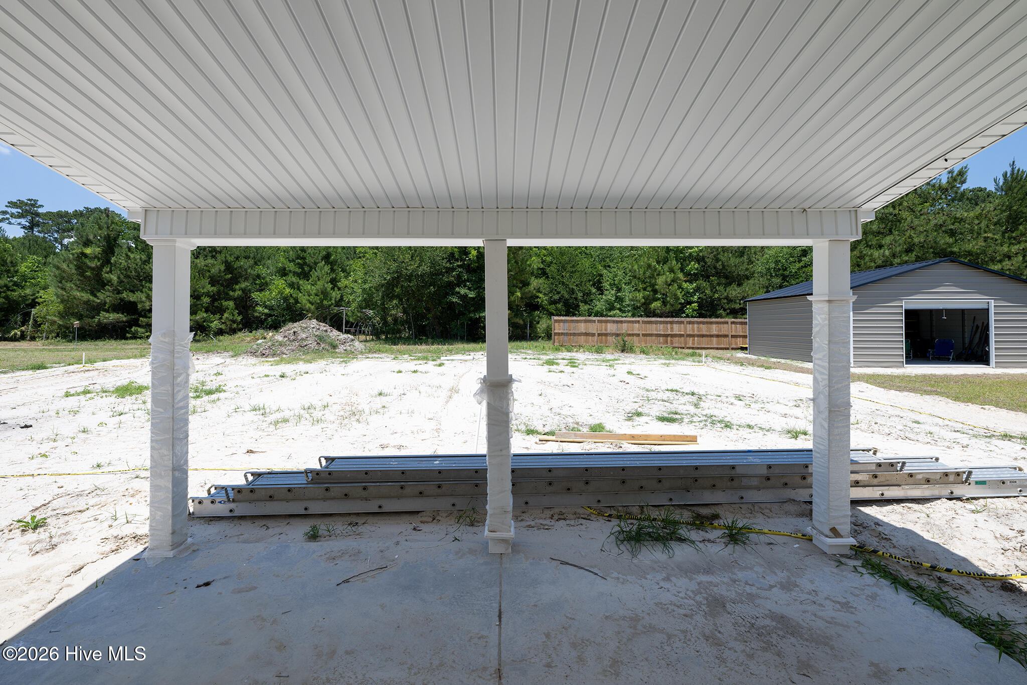 682 Crump Farm Road New Bern, NC 28562 - Photo 29 of 35 Covered Back Patio