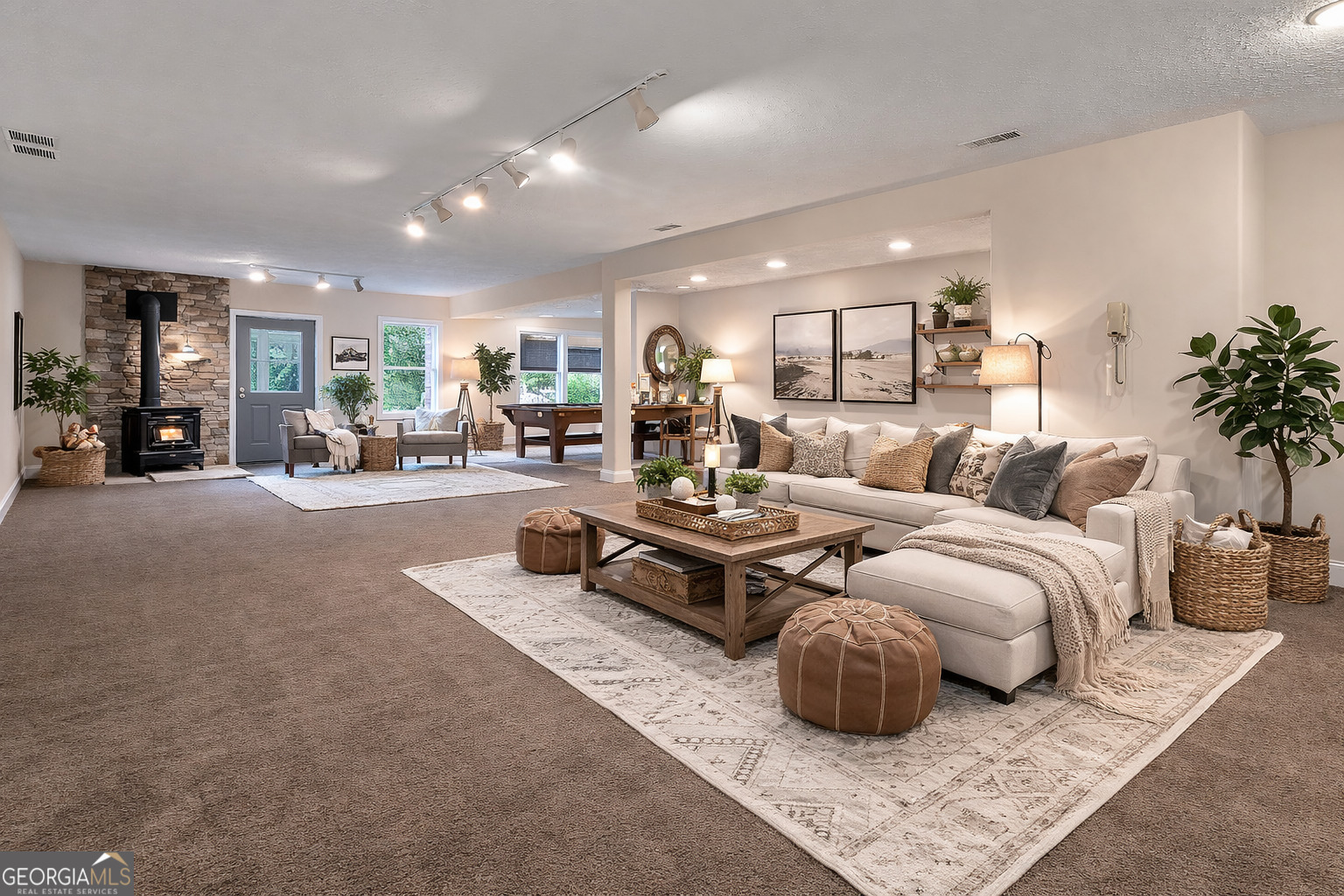155 Rising Star Road Fayetteville, GA 30215 - Photo 58 of 89 a living room with furniture and a couch