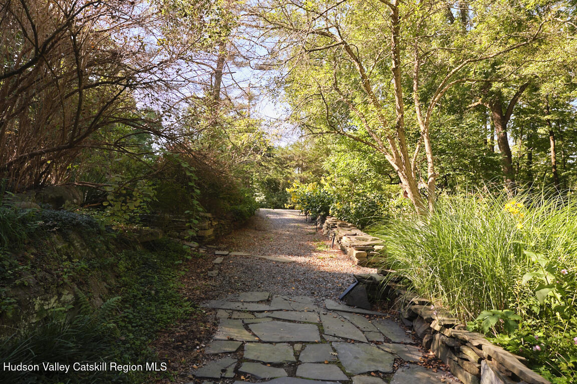 1883 Highway 213 Rifton, NY 12471 - Photo 38 of 46 a view of a yard with plants and large trees