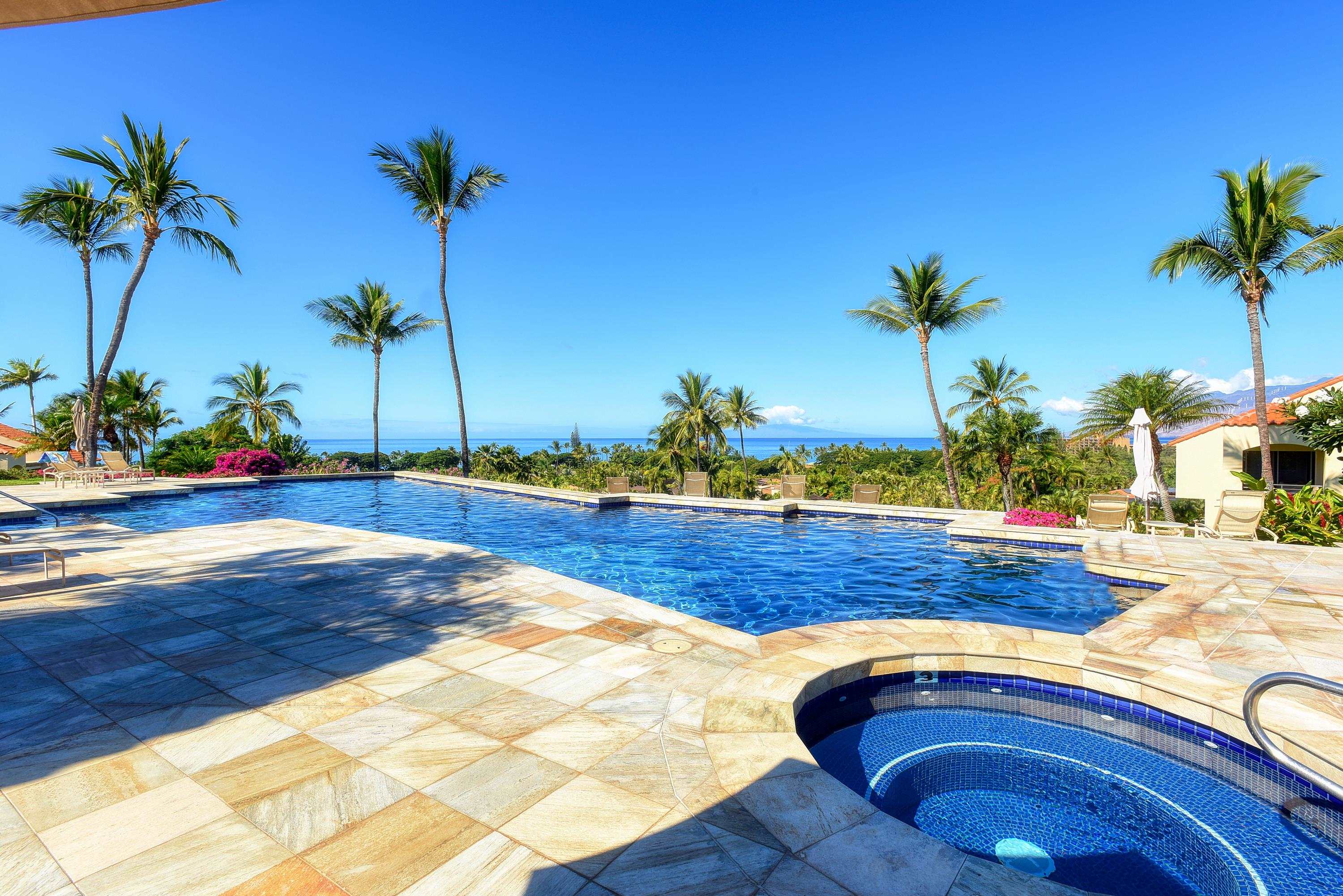 3150 Wailea Alanui Drive, Unit 3807 Kihei, HI 96753 - Photo 11 of 34 a view of swimming pool from a lounge chair