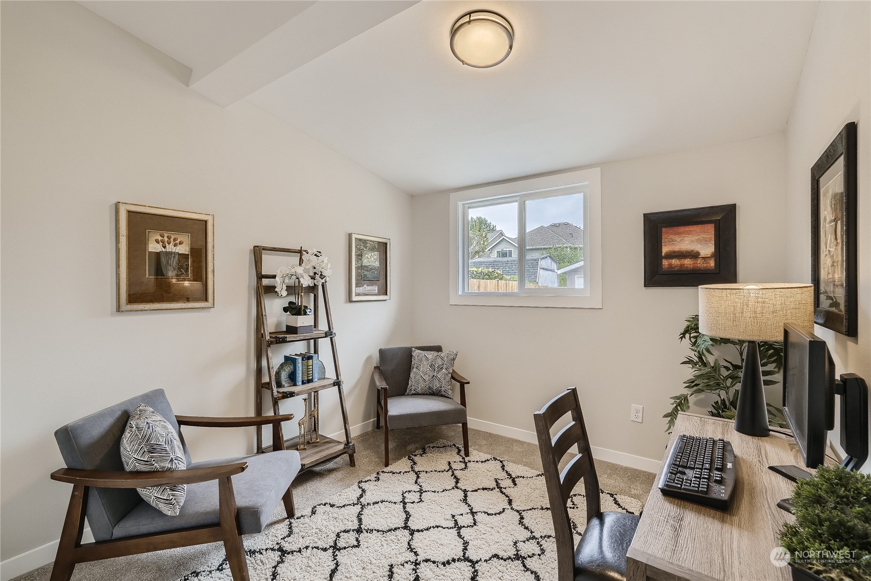5004 Northeast 7th Place Renton, WA 98059 - Photo 21 of 28 a workspace with furniture and window