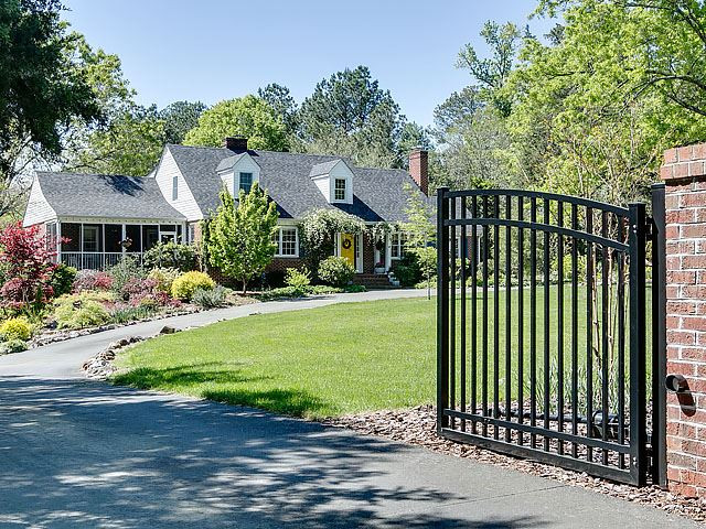 3208 Hope Valley Road Durham, NC 27707 - Photo 2 of 25 Privacy Gates at Entrance