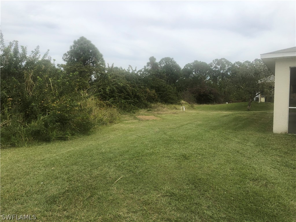 4652 27th Street Southwest Lehigh Acres, FL 33973 - Photo 21 of 21 a view of outdoor space and yard