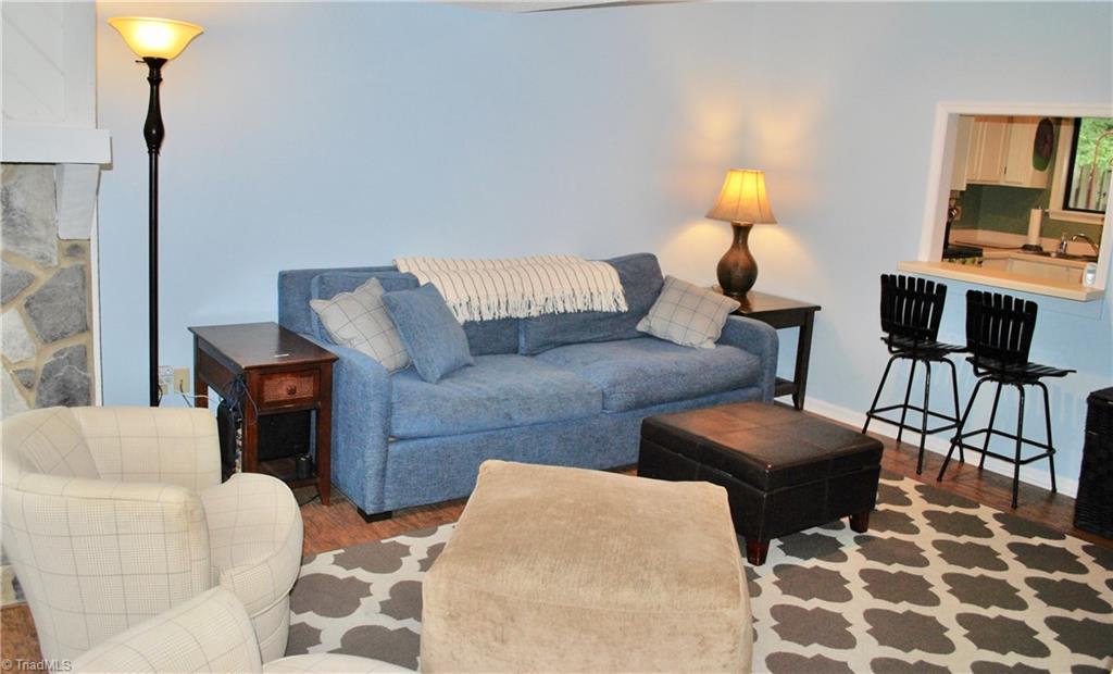 236 Northpoint Avenue, Unit E High Point, NC 27262 - Photo 3 of 26 Large living room is freshly painted.