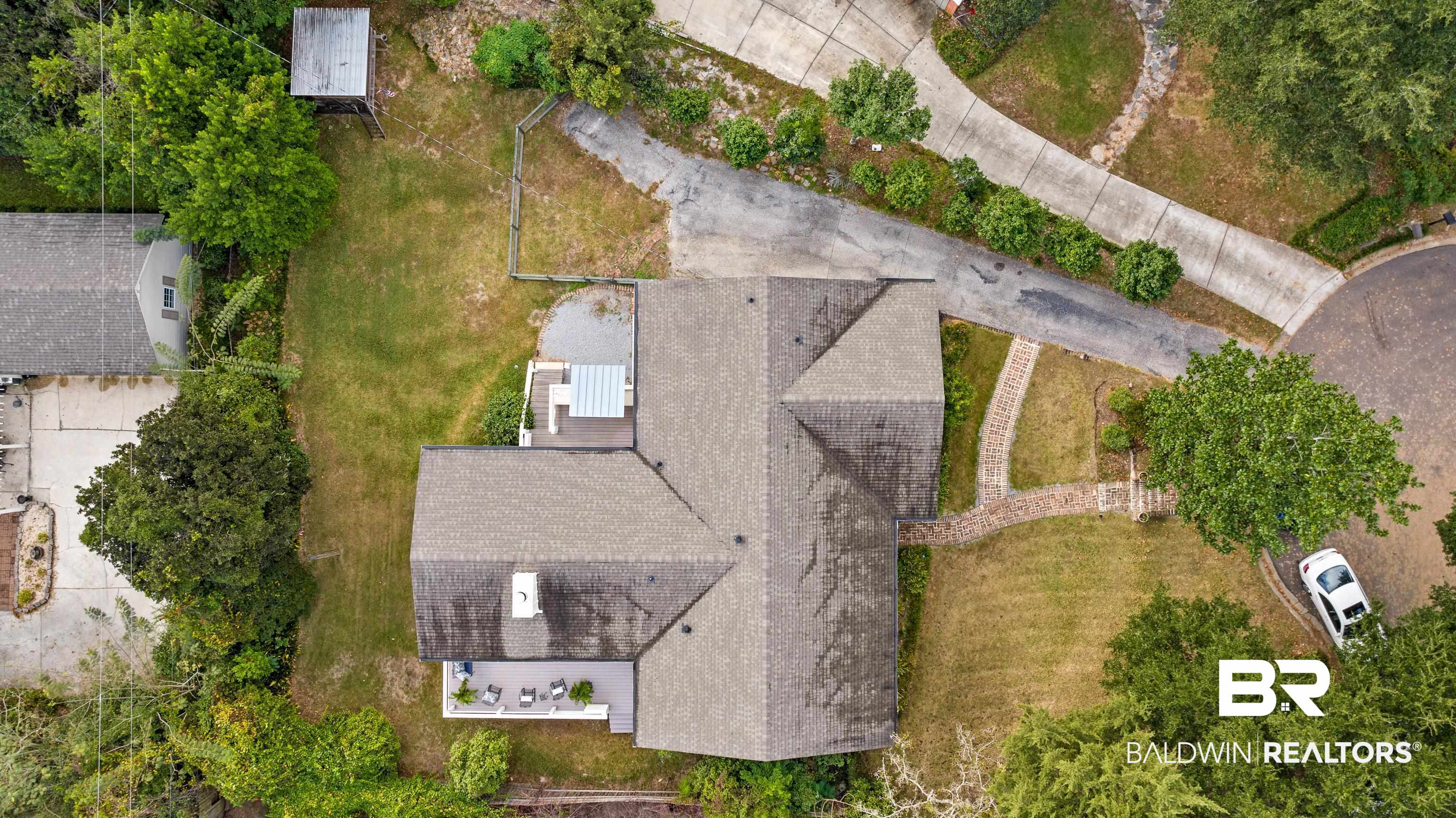 6 Spring Hill Court Mobile, AL 36608 - Photo 42 of 43 Aerial view