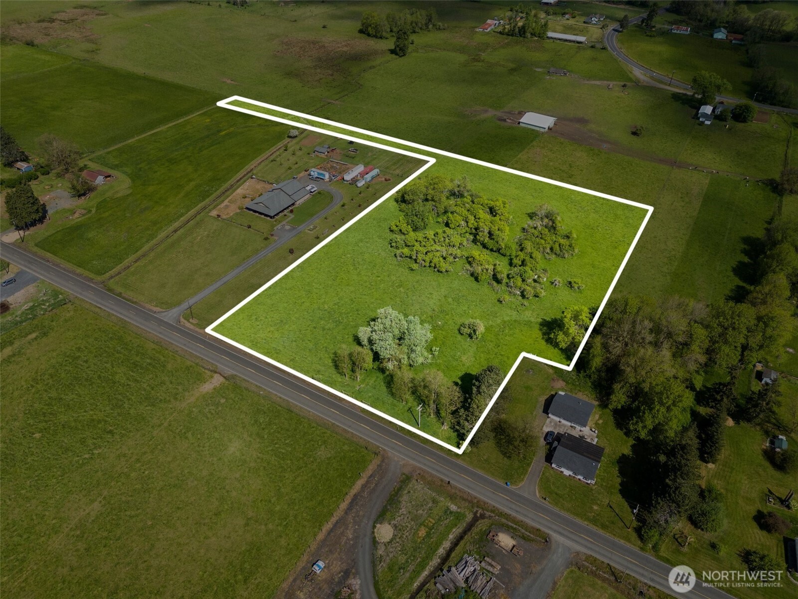 0 Pe Ell McDonald Road Curtis, WA 98538 - Photo 9 of 12 a view of a tennis court