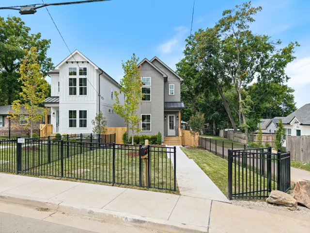 a view of a house with a street view