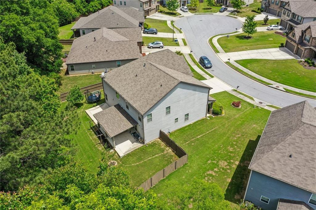 5378 Silverwoods Walk Powder Springs, GA 30127 - Photo 2 of 62 an aerial view of a house with outdoor space