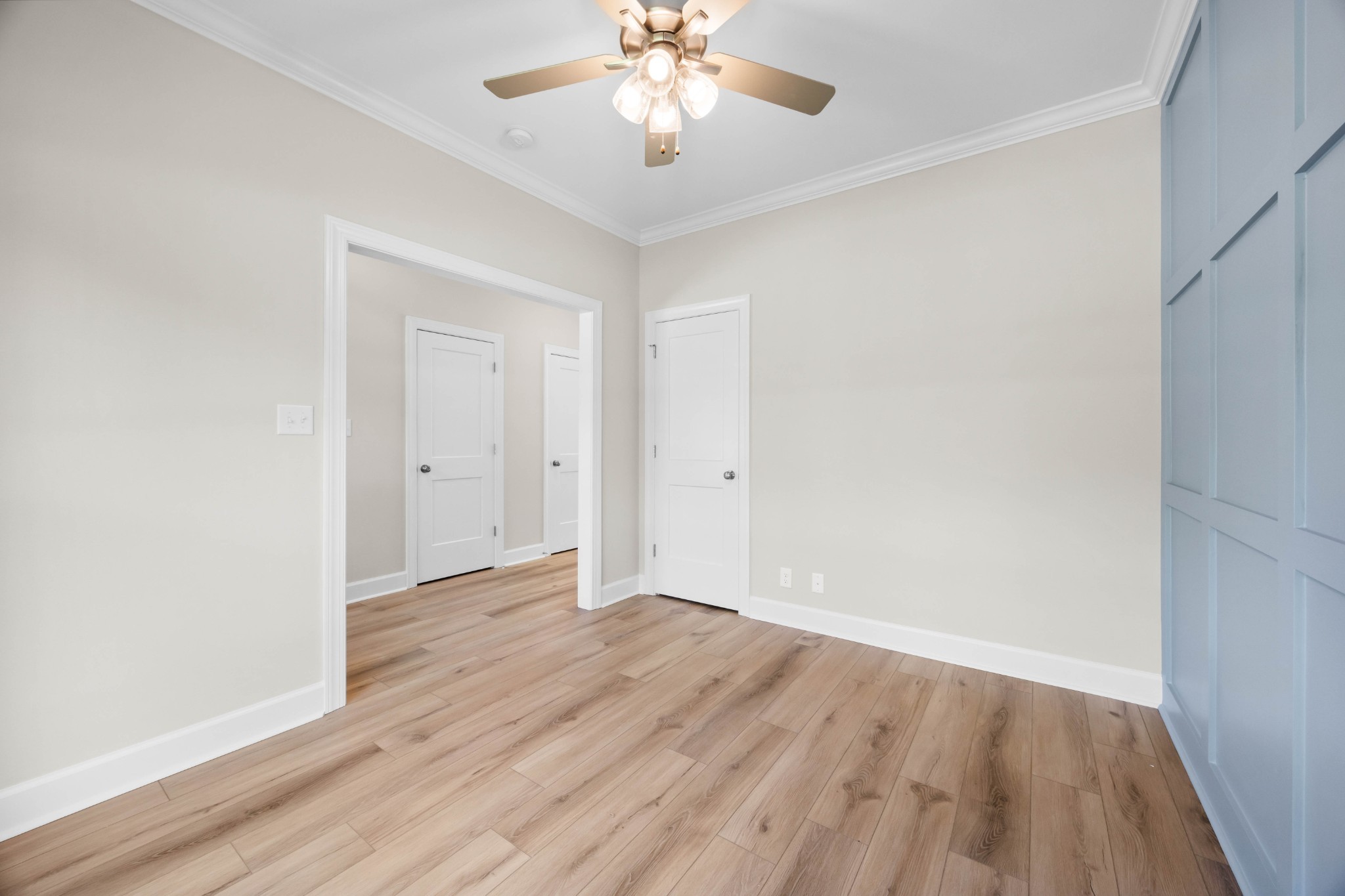 1456 Sango Commons Way Clarksville, TN 37043 - Photo 21 of 49 wooden floor in an empty room with a window