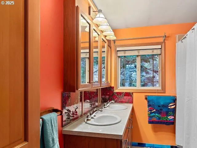 a room with furniture and a window