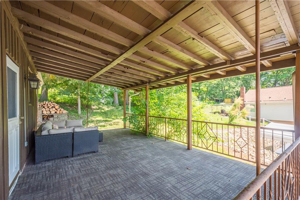 955 Boyce Road Bridgeville, PA 15017 - Photo 12 of 45 covered side porch access also from living room