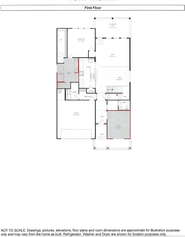 19218 Trinity Terrace Ln Spring Spring, TX 77379 - Photo 3 of 10 Hemlock II - First Floor