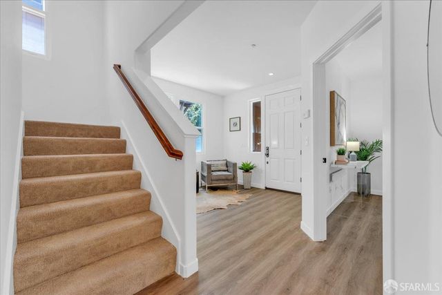 a view of entryway and hall