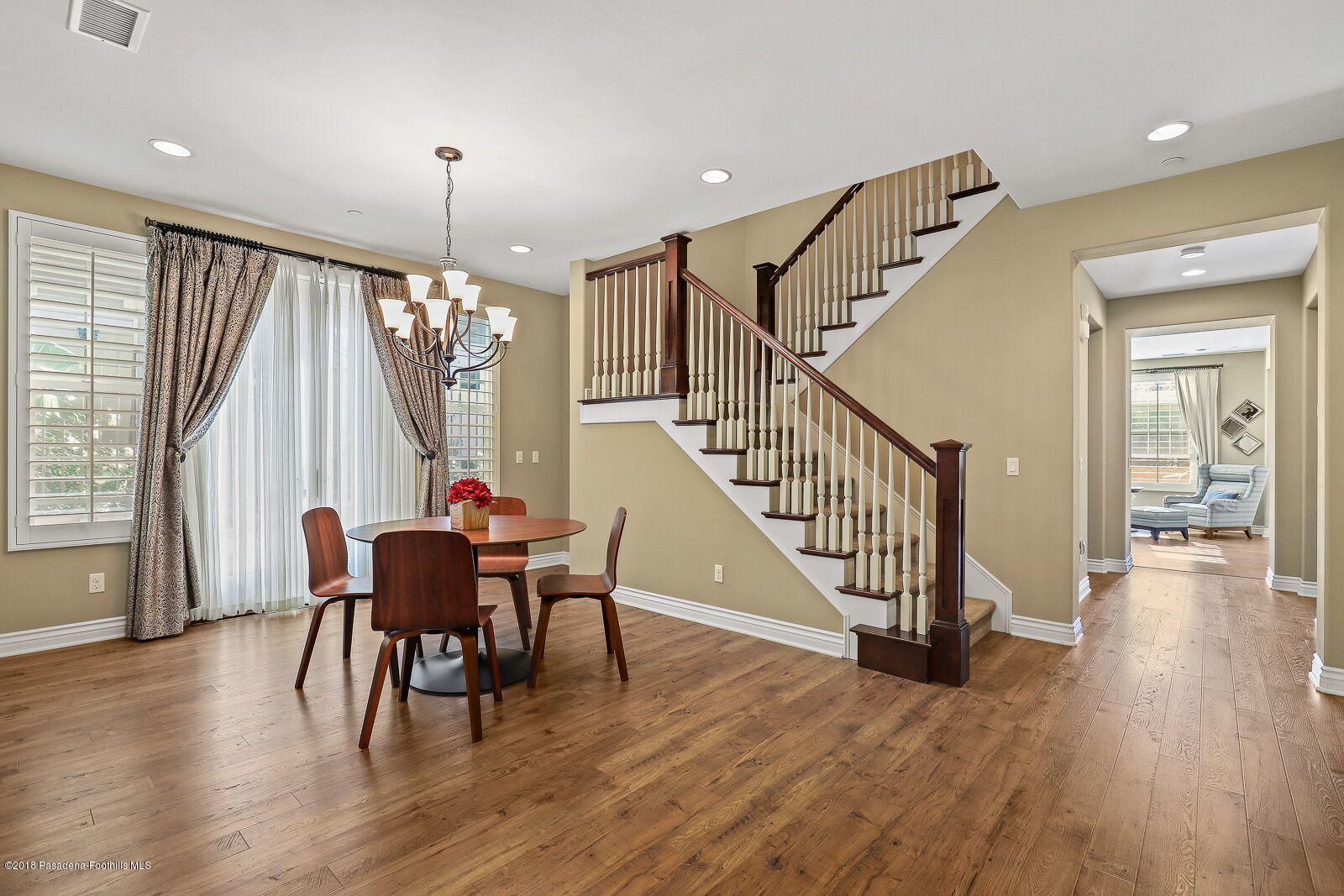 3406 Avondale Road Pasadena, CA 91107 - Photo 6 of 22 a view of a dining room with furniture window and wooden floor