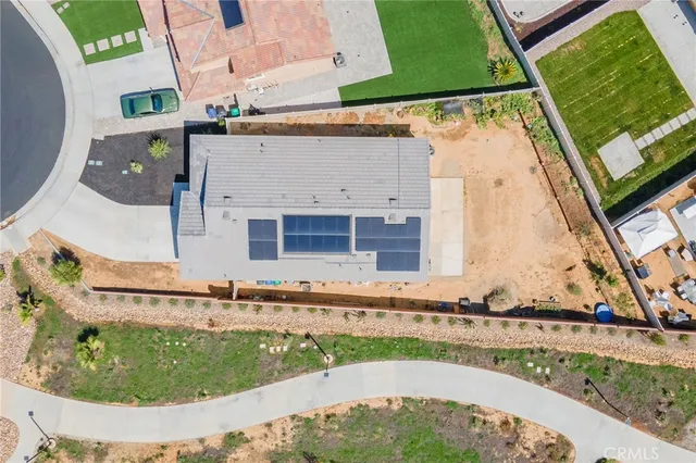 a view of swimming pool with a yard