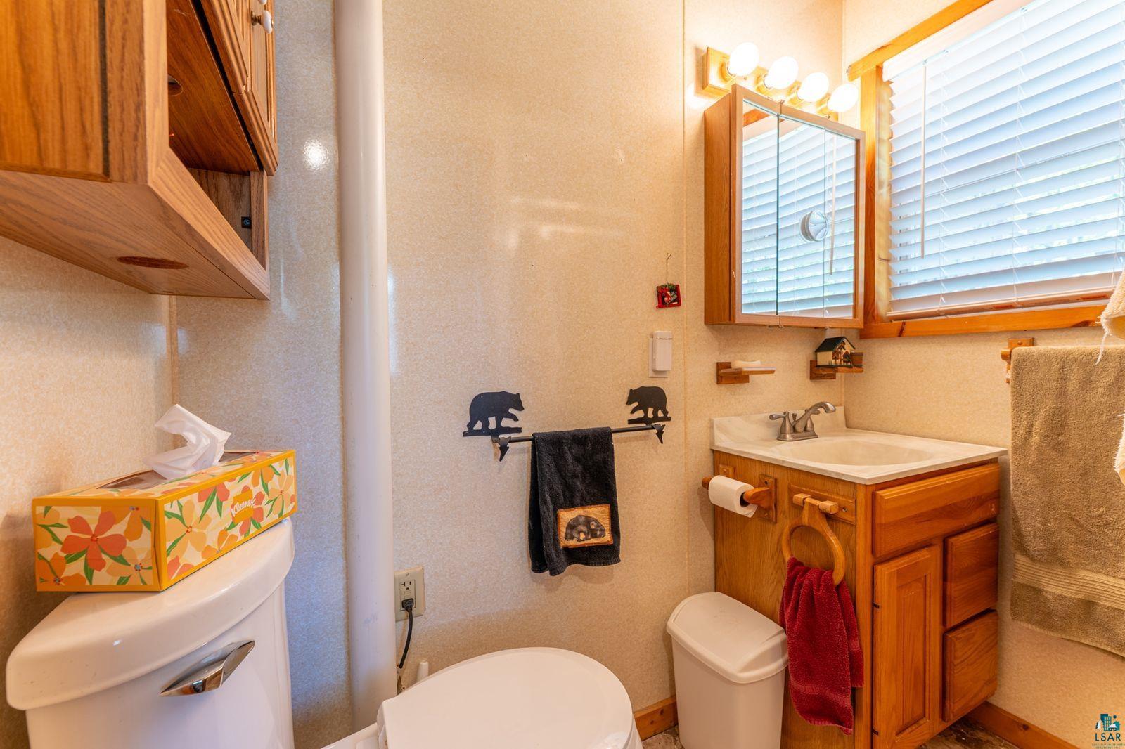 3609 Fectos Road Tower, MN 55790 - Photo 11 of 24 Half bathroom featuring toilet and vanity