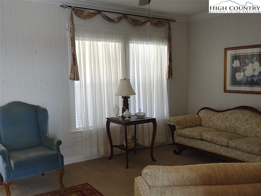 1407 Barrett Road Ennice, NC 28623 - Photo 8 of 24 a living room with furniture and a window