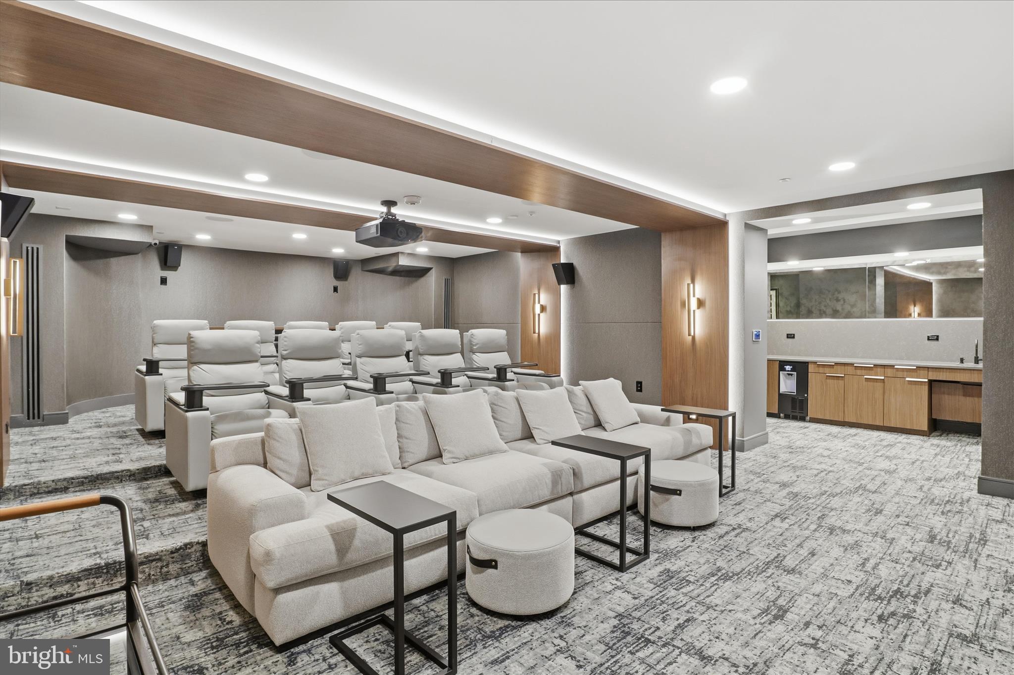 631 D Street Northwest, Unit 1227 Washington, DC 20004 - Photo 36 of 63 a living room with furniture and a rug