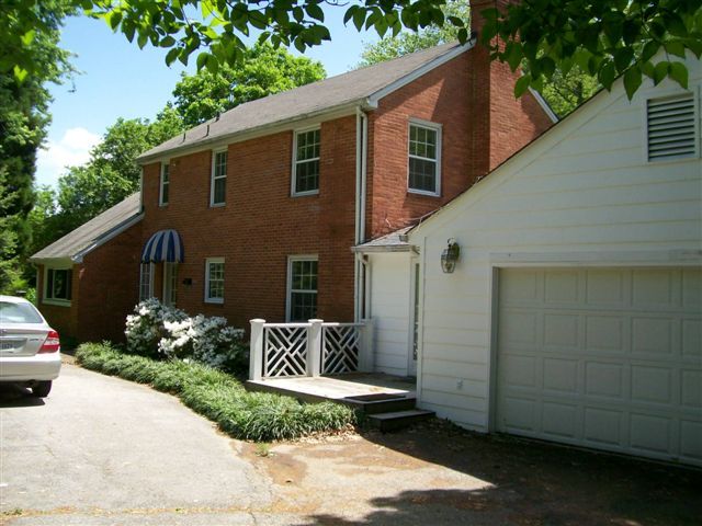 Rear of house
