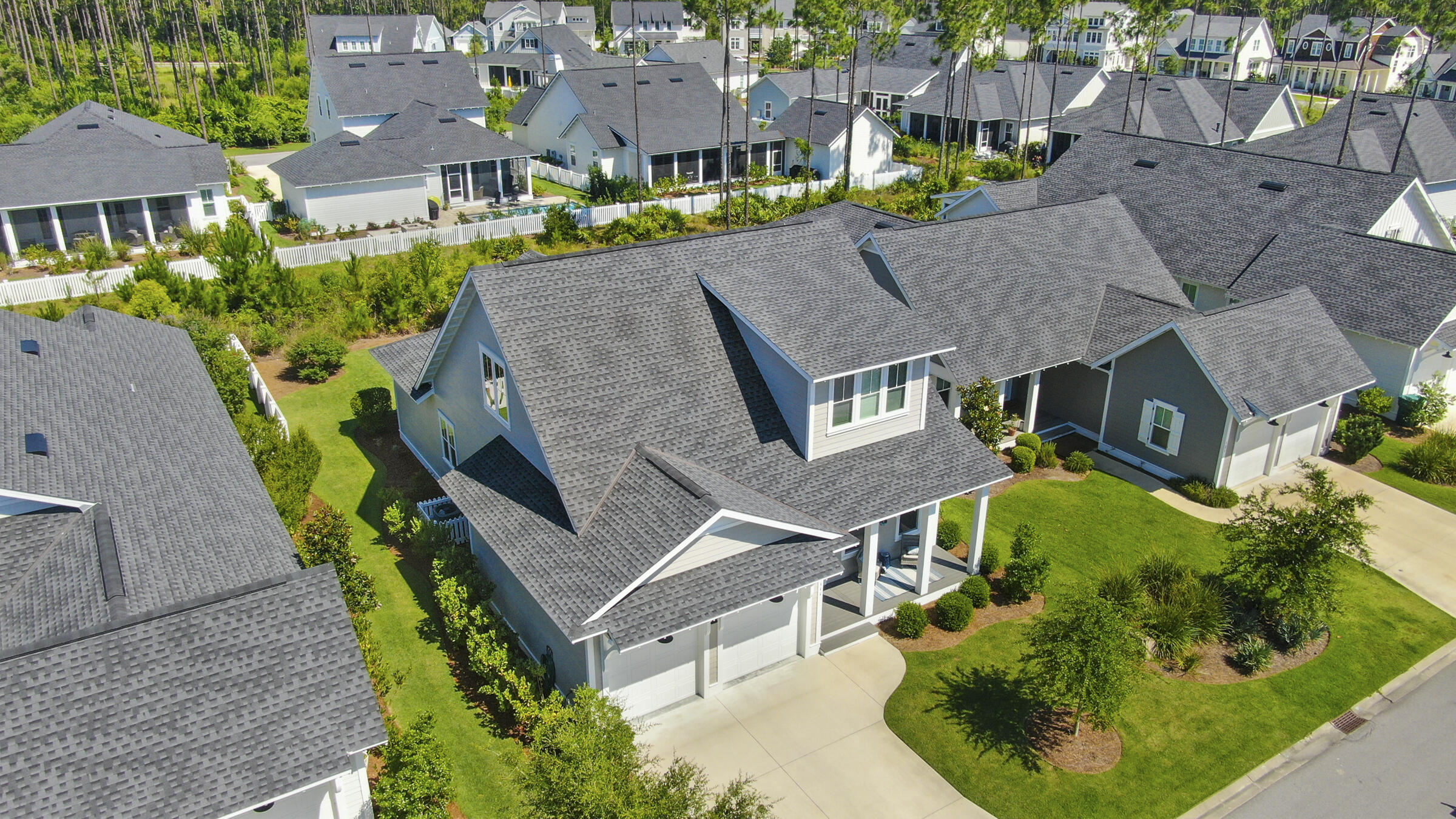 111 Firefly Way Watersound, FL 32461 - Photo 2 of 54 an aerial view of multiple houses with a yard