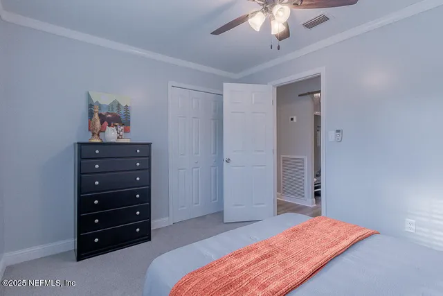 a view of a room with an empty space