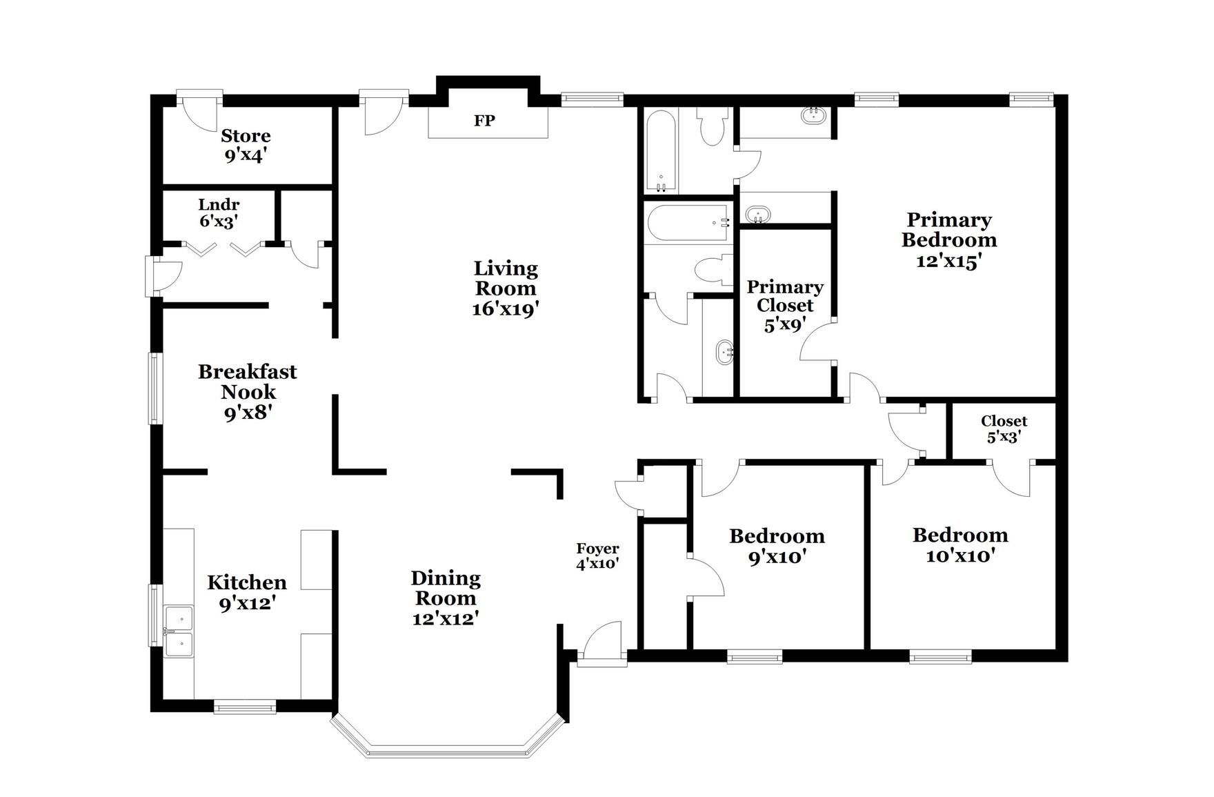 3890 Birchshade Cove Memphis, TN 38115 - Photo 16 of 16 a picture of a book shelf